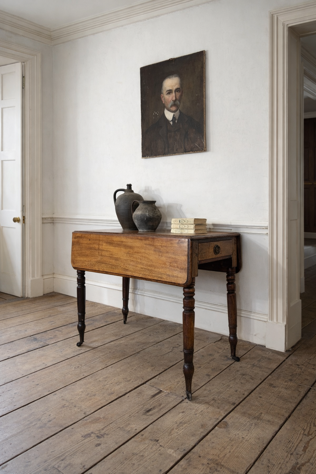 Georgian Antique Drop Leaf Table
