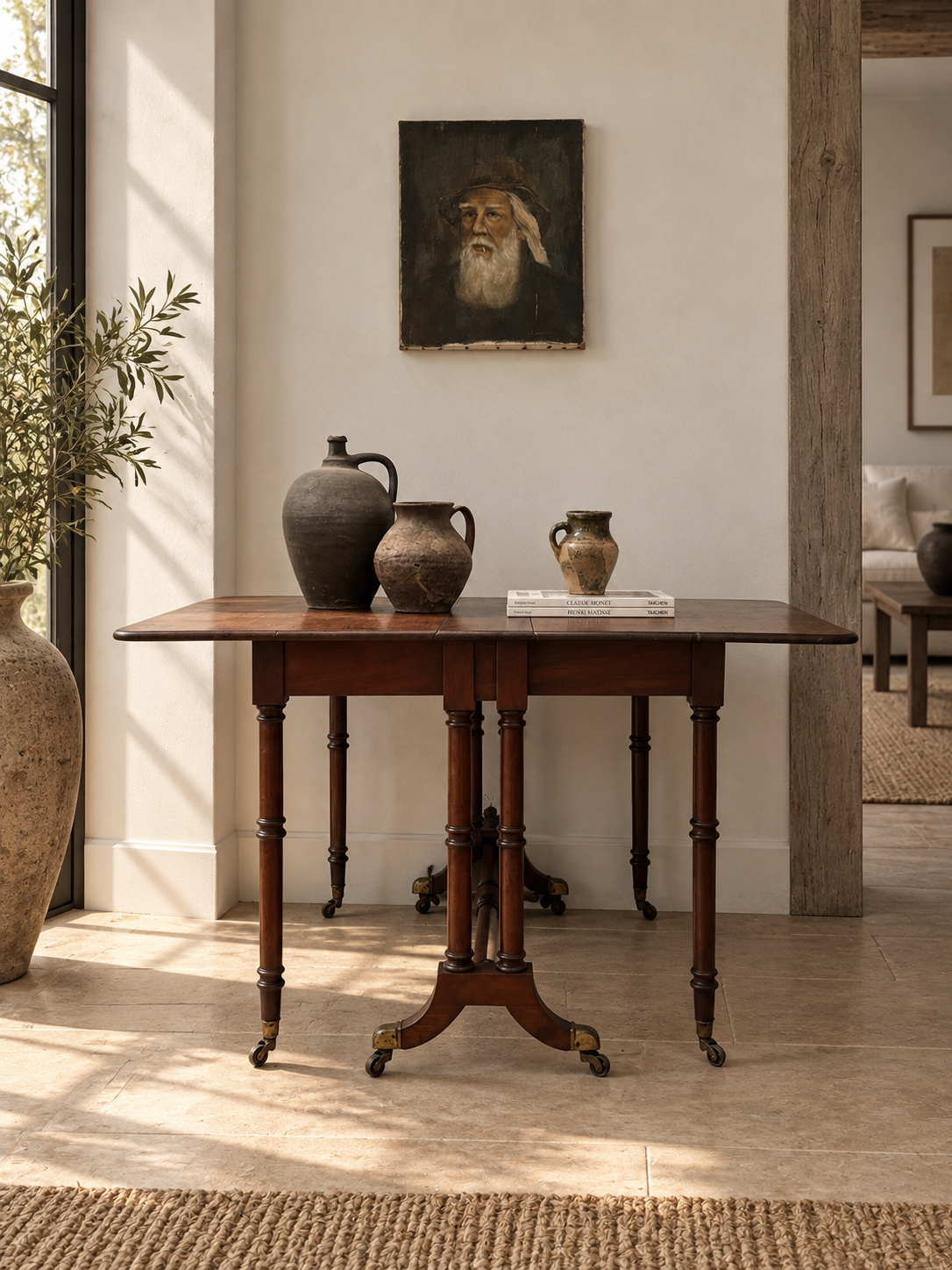 Victorian Antique Sutherland Gate Leg Table