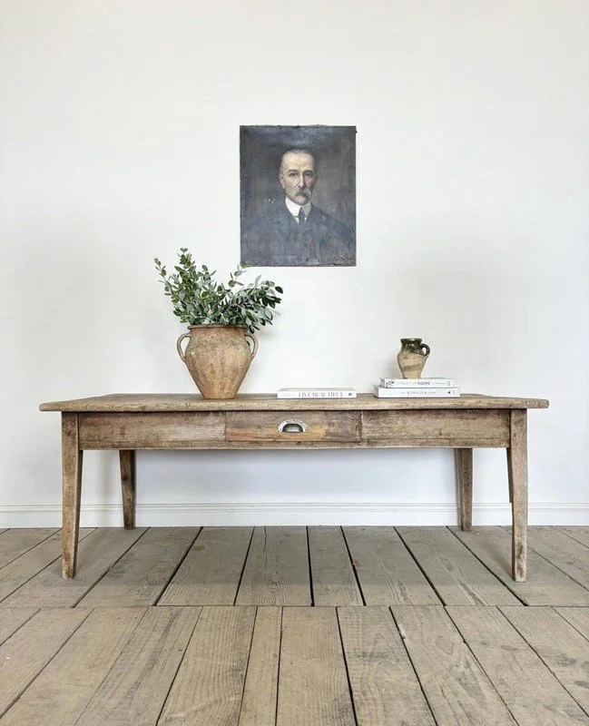 19th Century Antique French Rustic Coffee Table