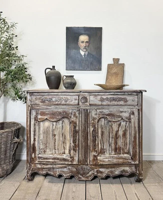 18/19th Century Antique French Cupboard Sideboard
