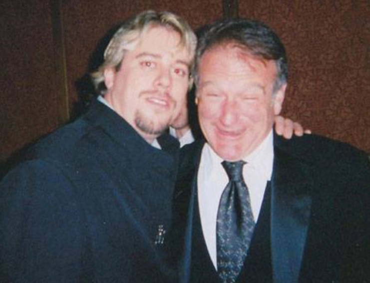 Chris Tutty and Robin Williams