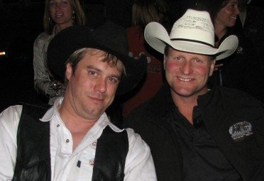 Chris Tutty and Jason Glass at Calgary Stampede