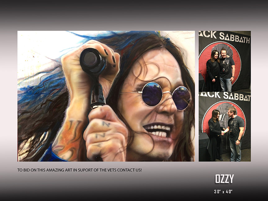 Ozzy Osbourne art by Chris Tutty