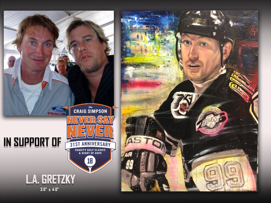 Wayne Gretzky art by Chris Tutty