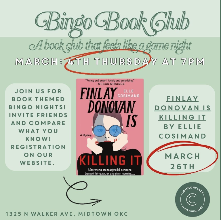 Bingo Book Club at Commonplace Books