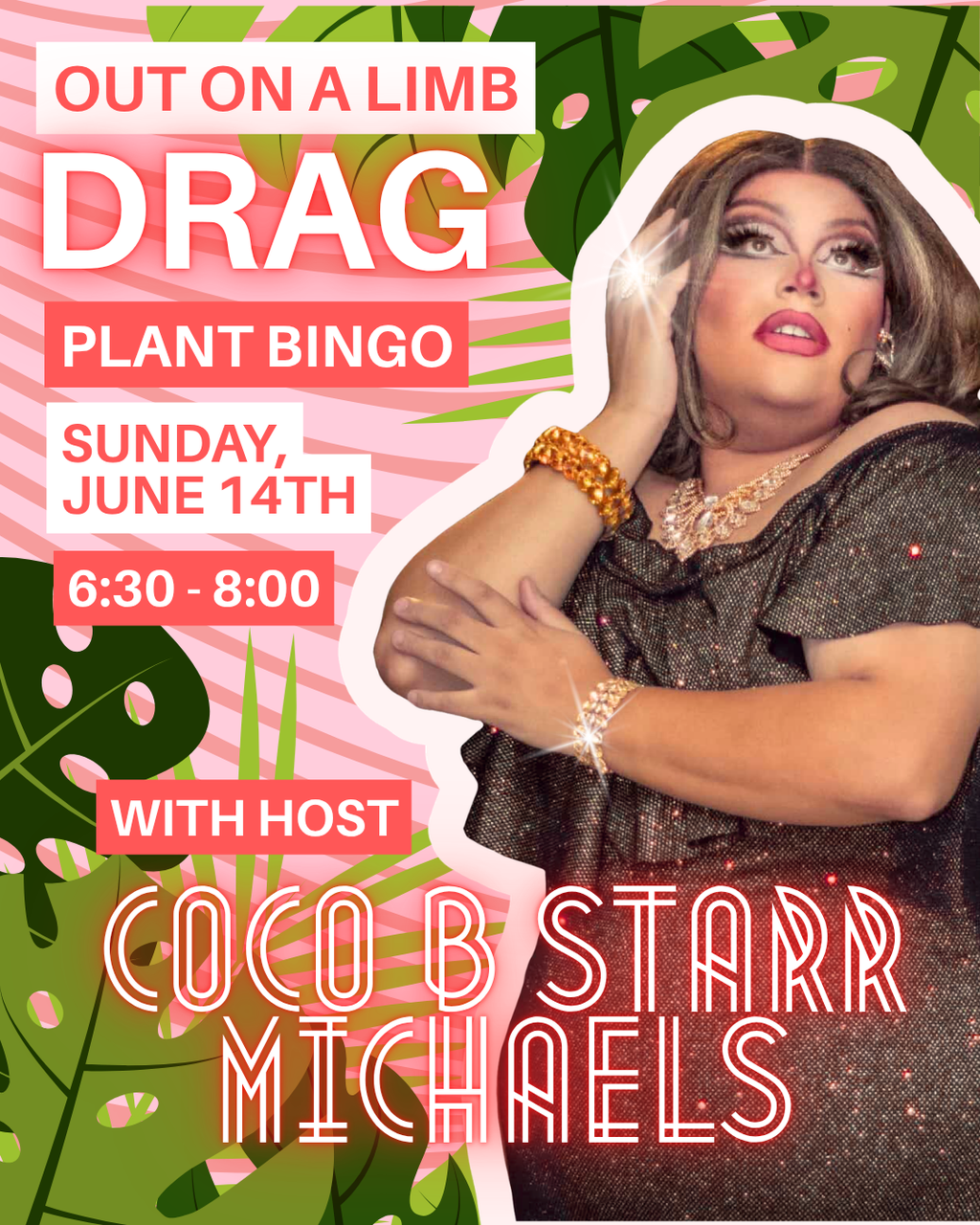 Plant Bingo - Drag Plant Bingo