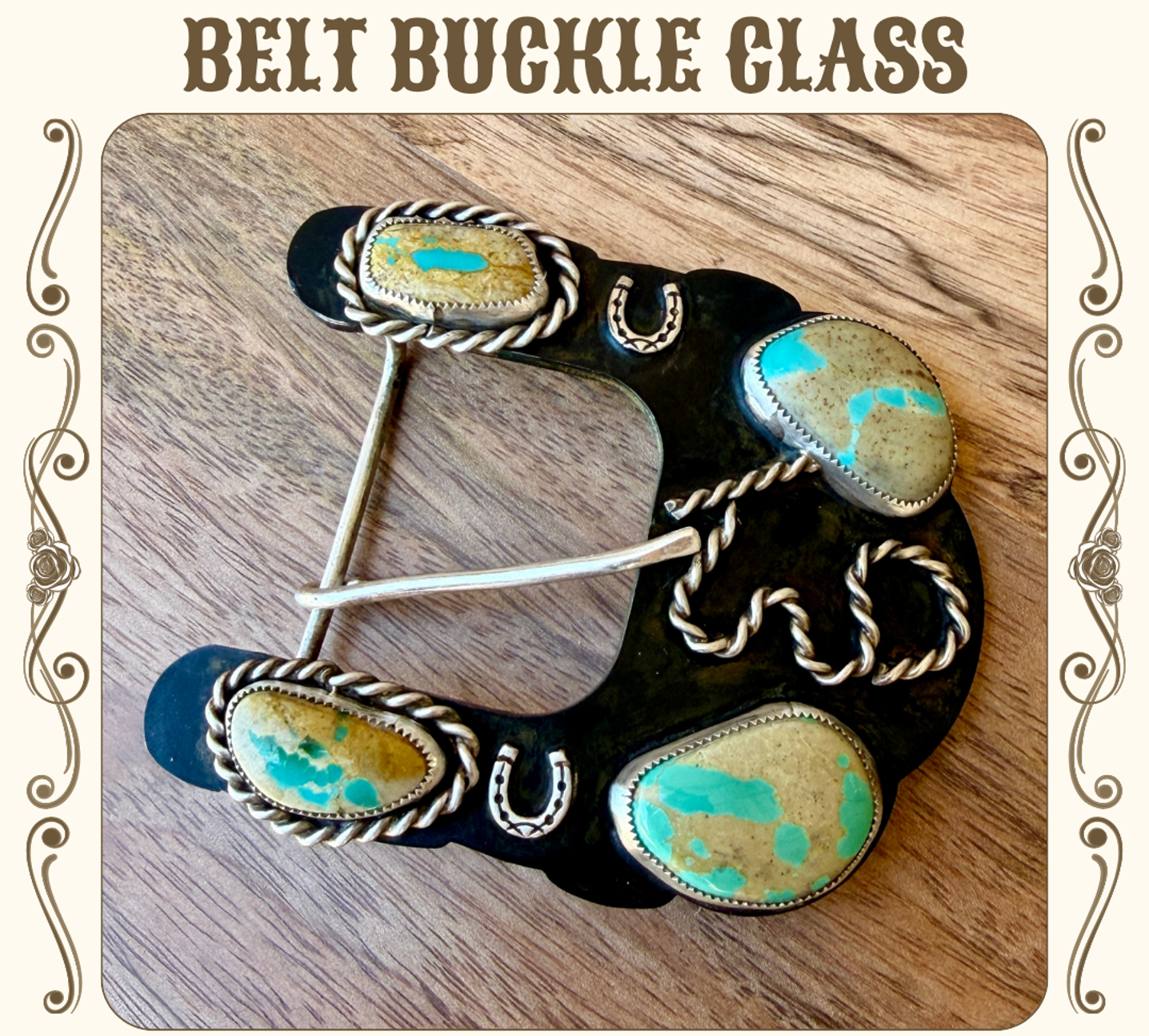 Belt Buckle Workshops at Cheyenne Sky Studio