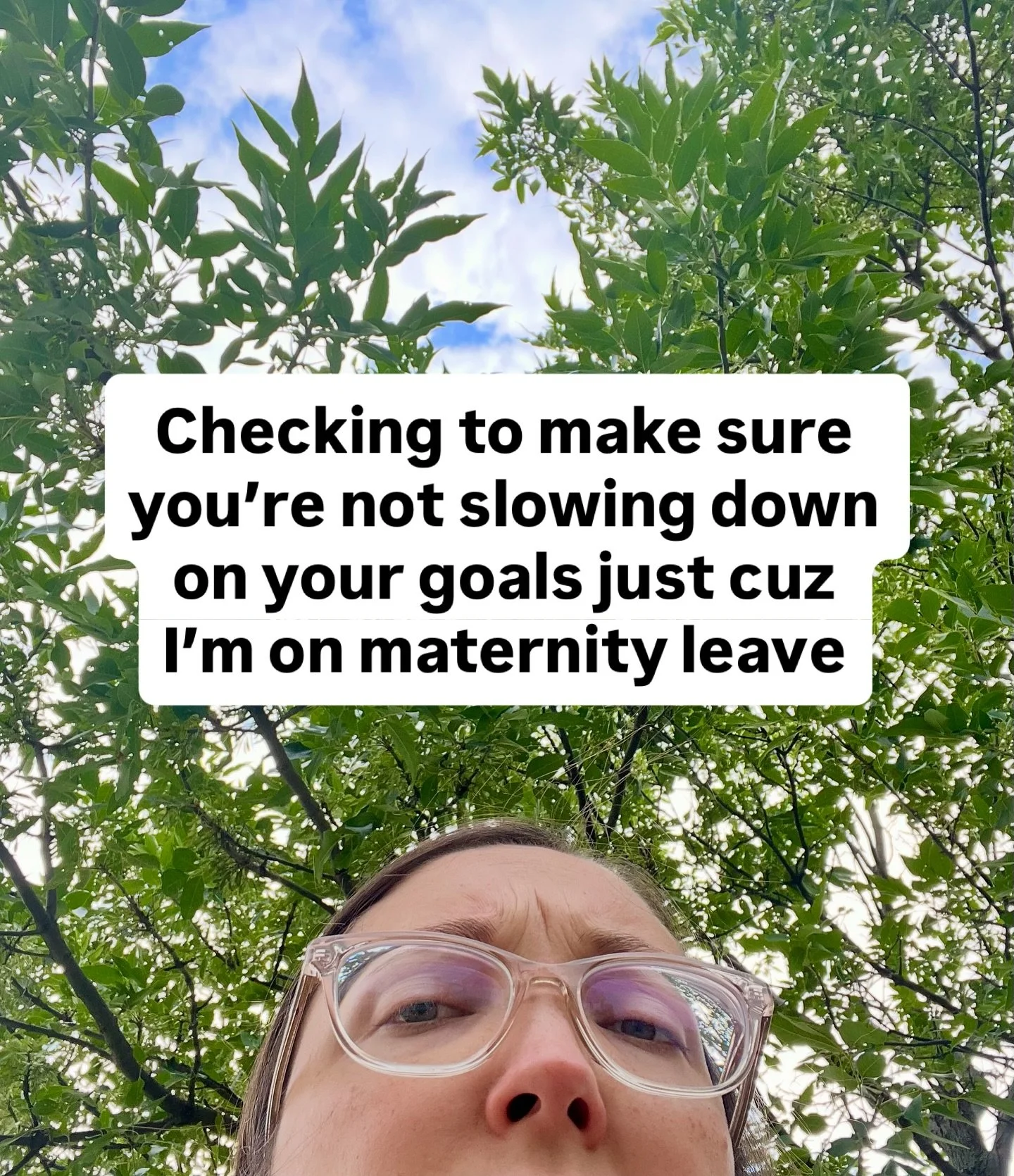 Just checking 👀