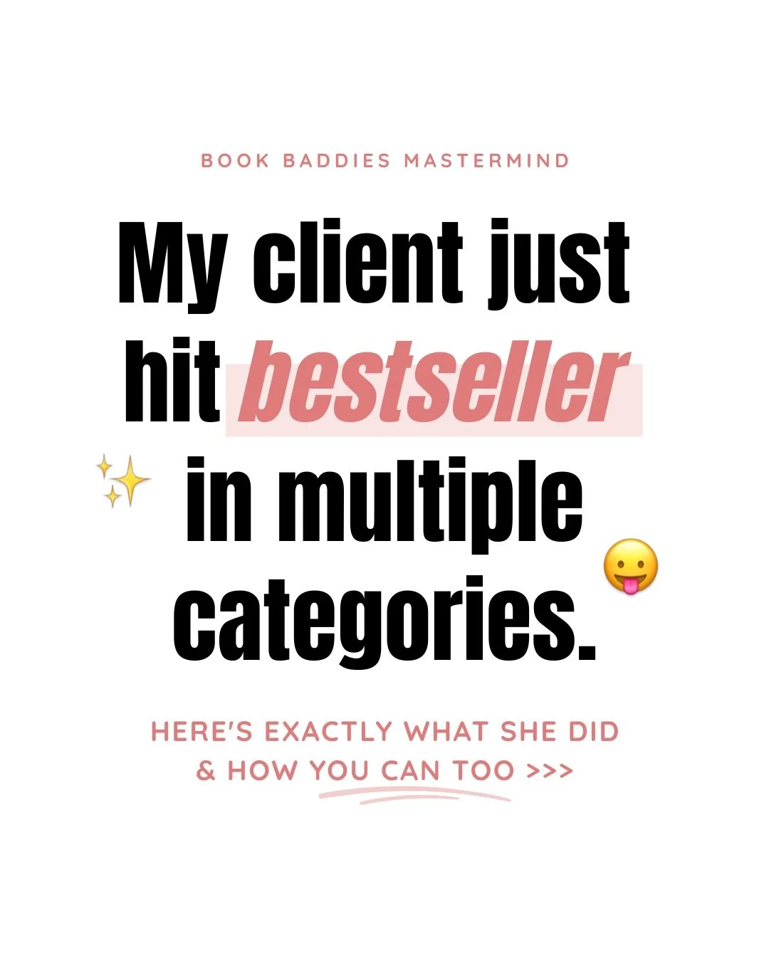 🥇❤️&zwj;🔥💅🏼😮&zwj;💨🏆✨😛

Comment ROADMAP to get the timeline she used to self publish her bestseller in less than a year.