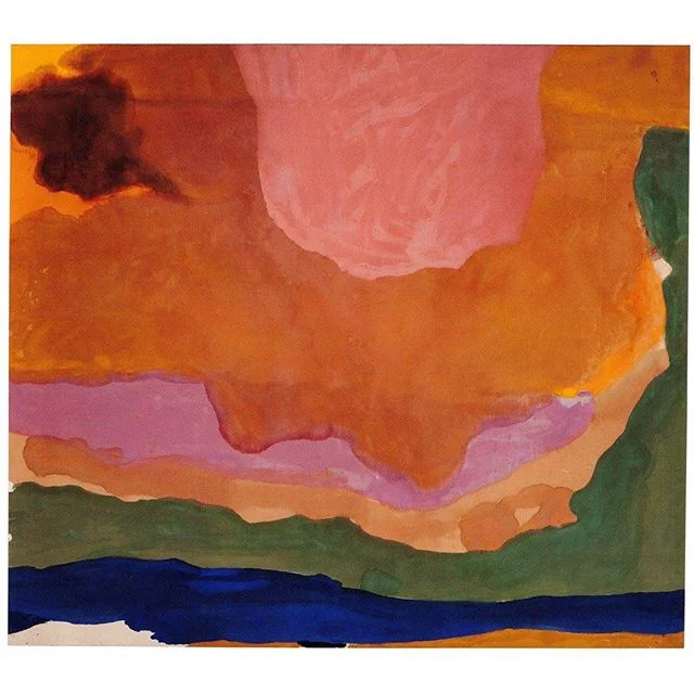 ....Parrish AM #Helenfrankenrhaler, #womenartist, #aihamptons #provincetown #parrishartmuseum