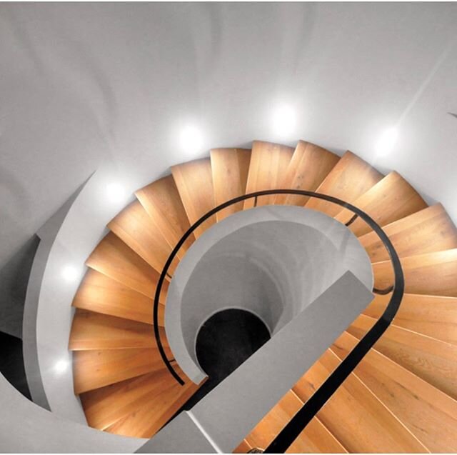 poetic spiral stair by @marioromanoca