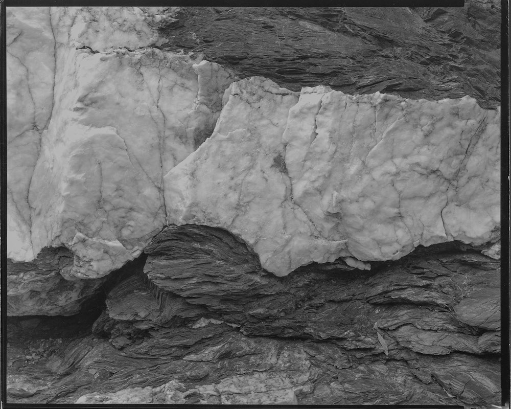 5. Untitled (schist and shale detail 4-25-02-10), 2002