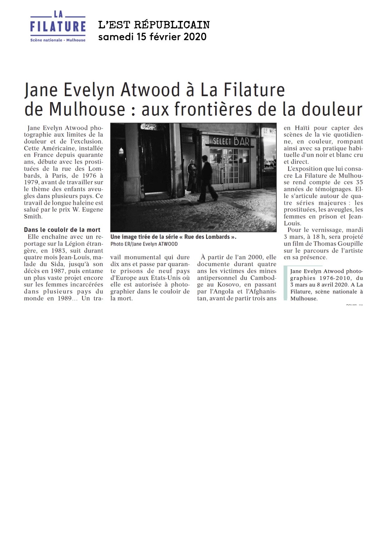 exposition de Jane Evelyn Atwood - Presse La Filature 13.jpg
