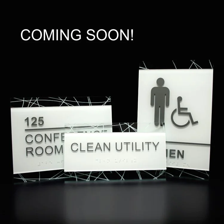 Contemporary ADA Signs
