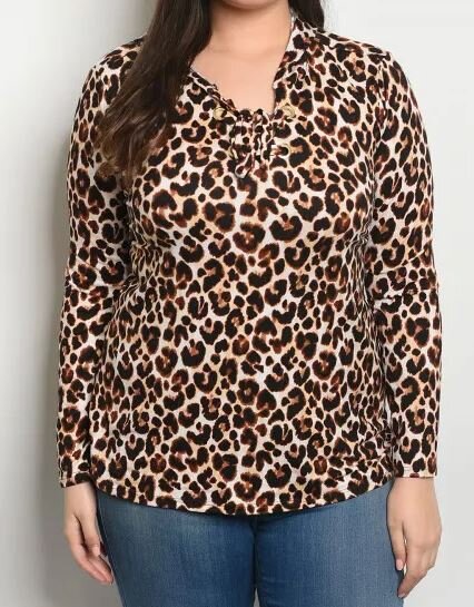 Leopard Print Top