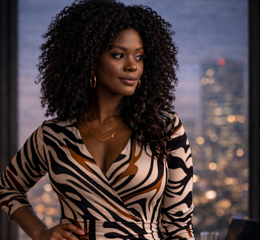 She wants to look sexier at work…