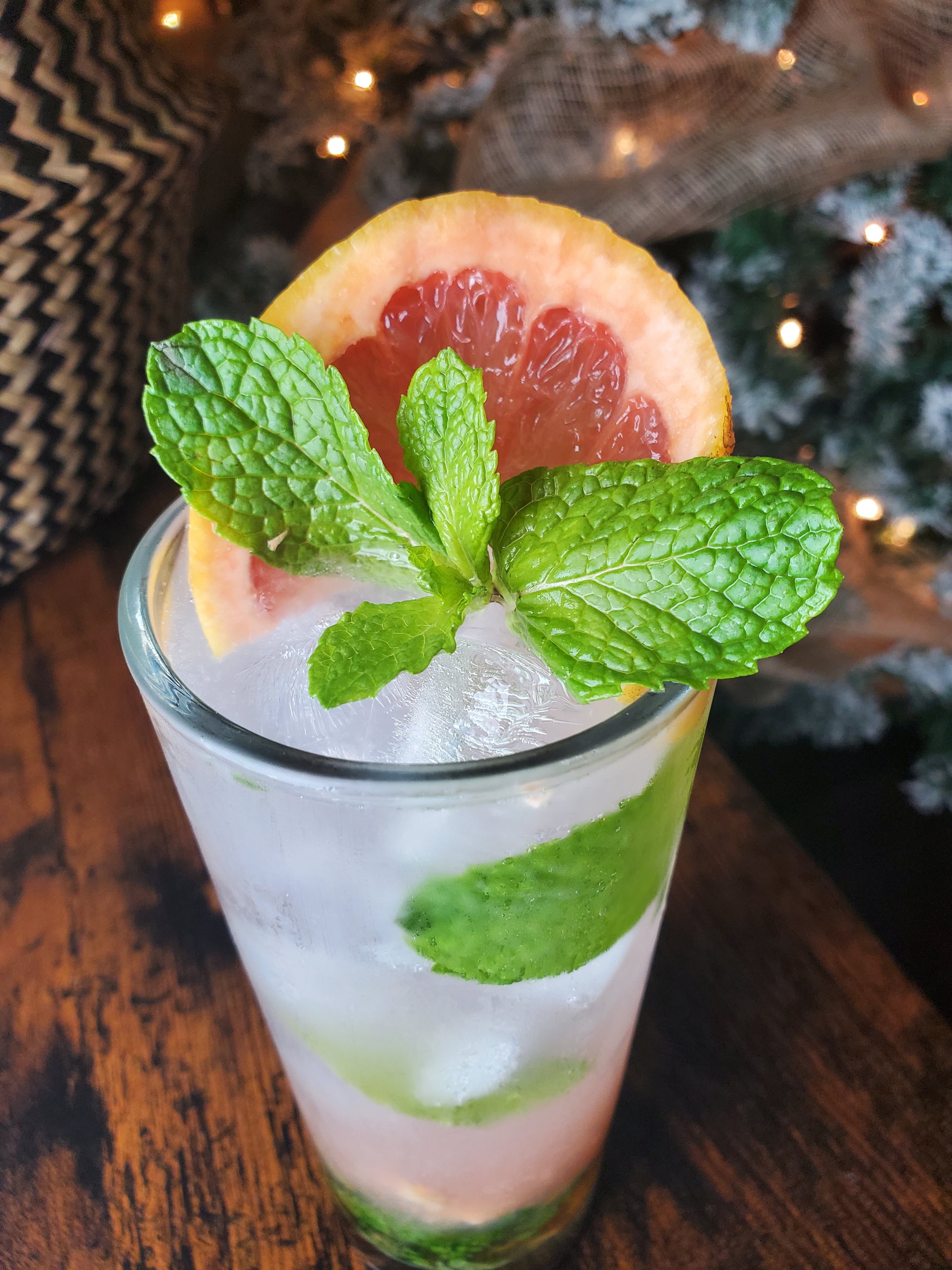 Grapefruit Mojito Mocktail