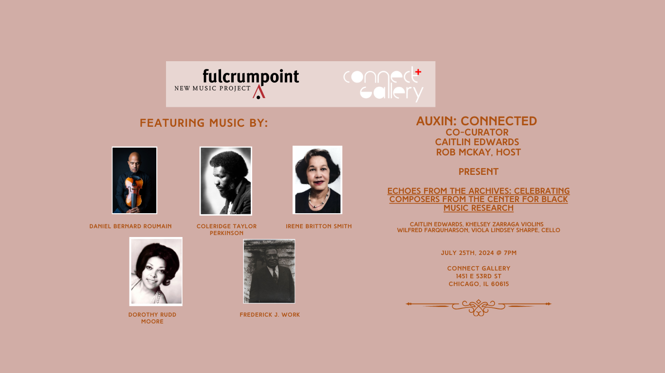 Echoes from the Archives: Celebrating Composers from the Center for Black Music Research