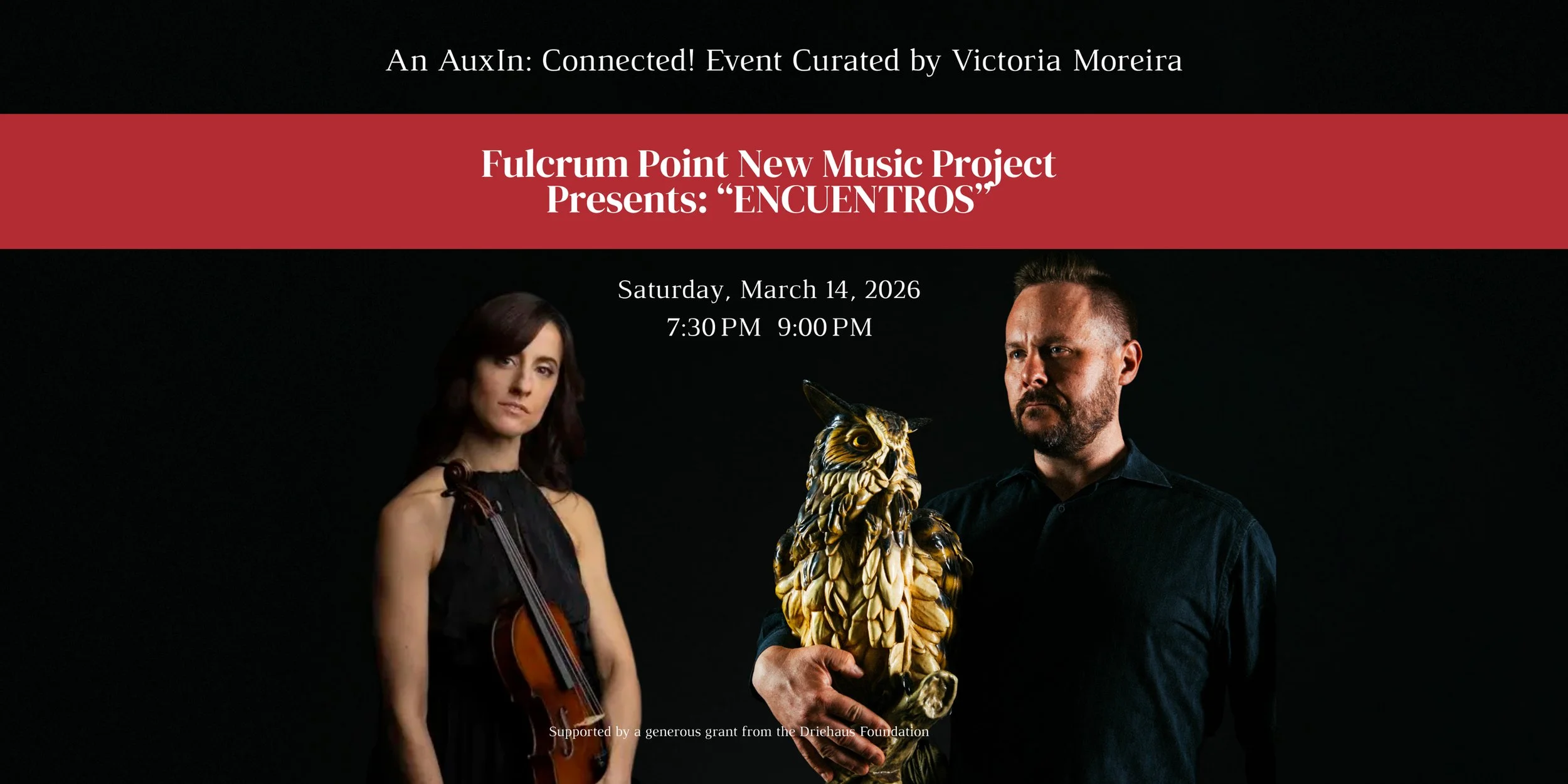 Fulcrum Point New Music Project Presents: “ENCUENTROS”