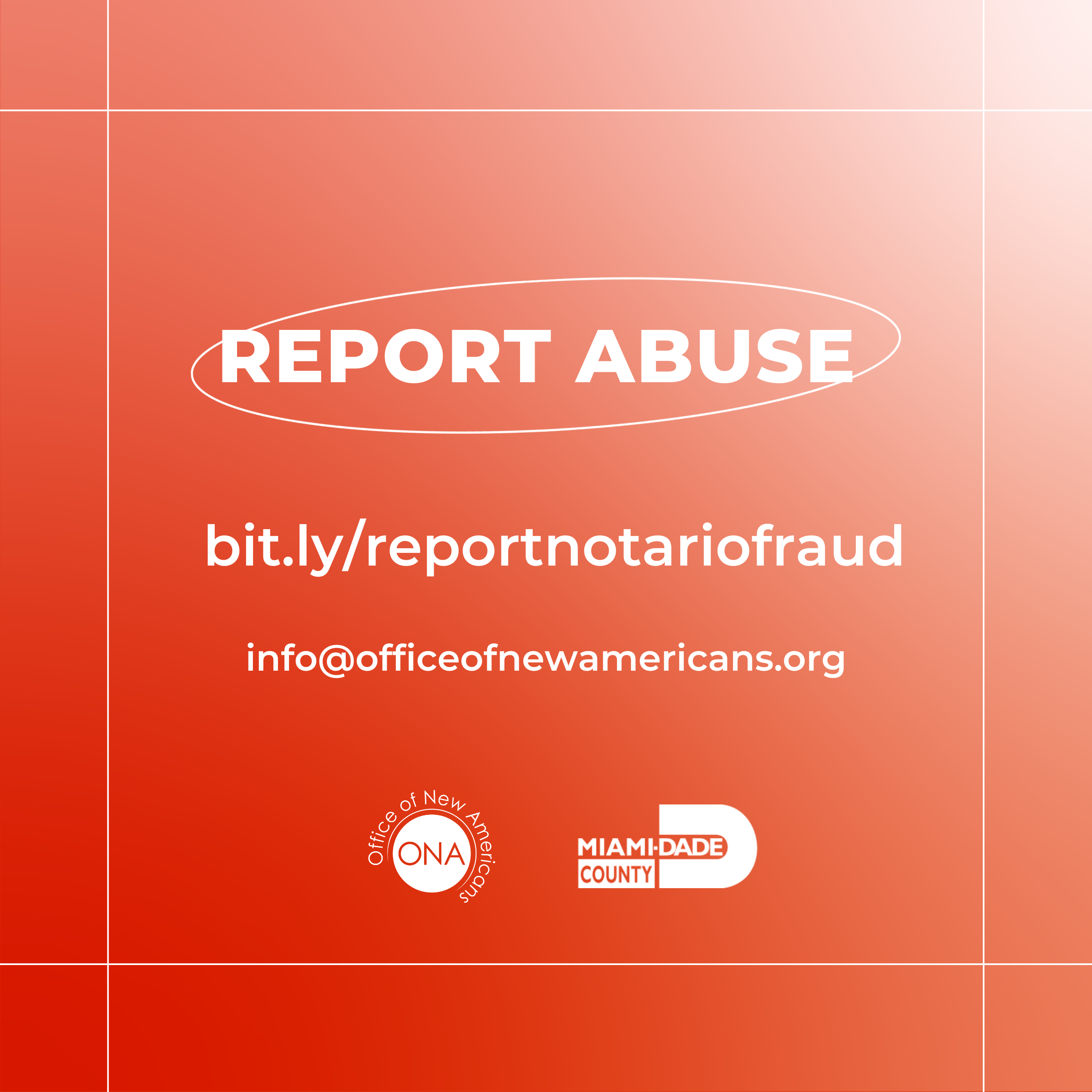 Immigration Services Fraud — Office of New Americans of Miami-Dade