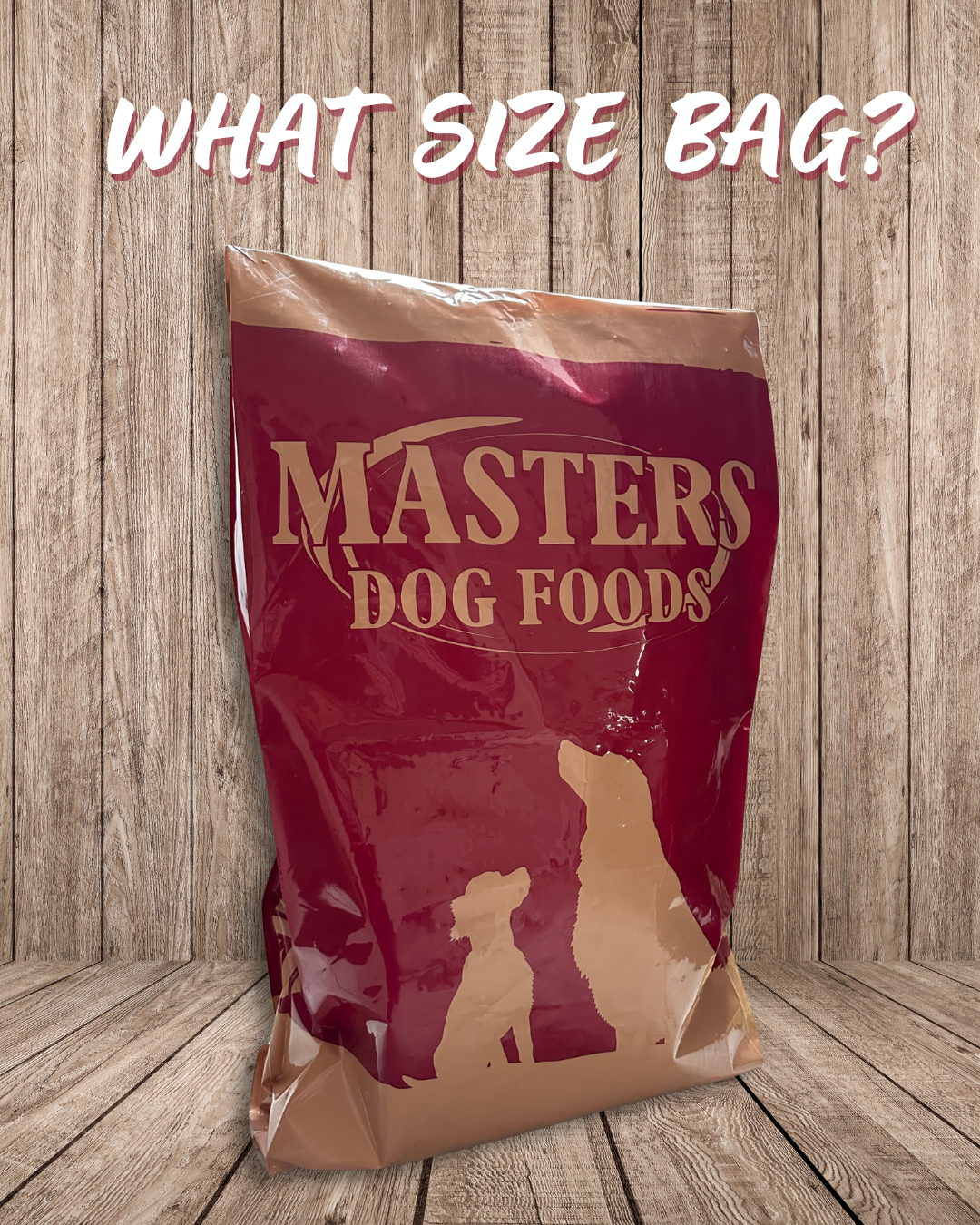 Design of a 'generic' branded bag for Masters Dog Foods