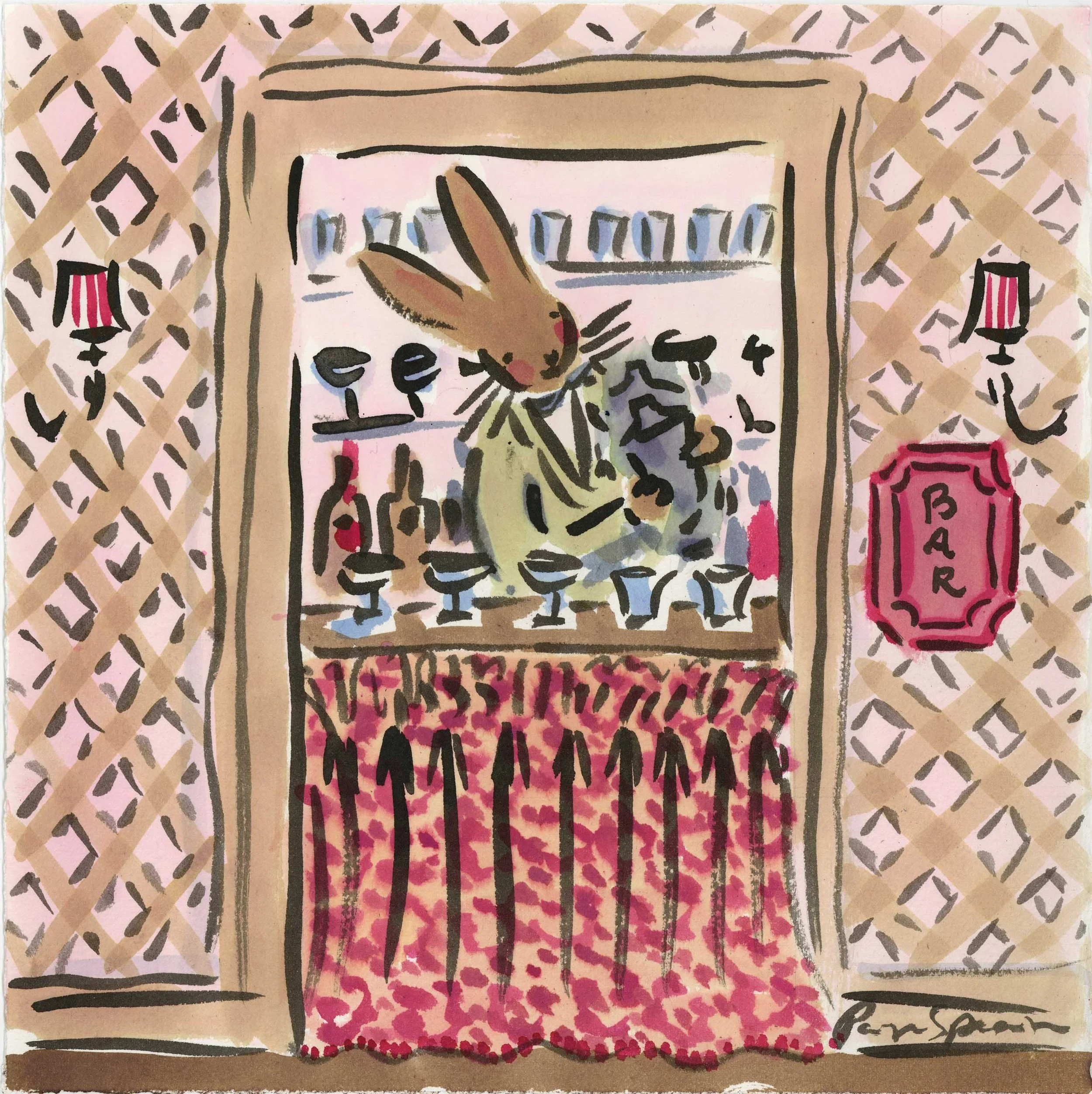 Bartender Bunny