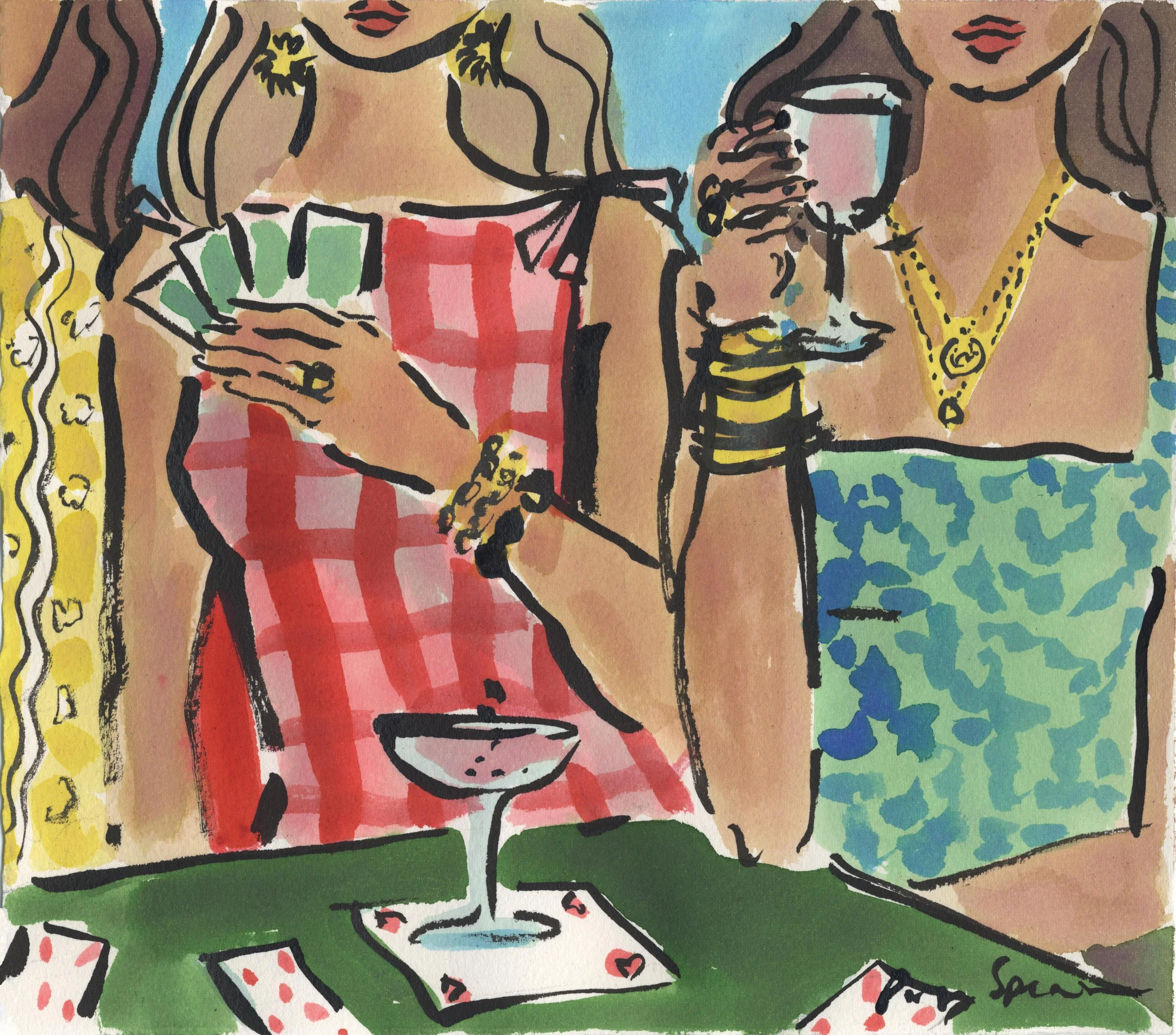 Gals and Games Print 9 x 10