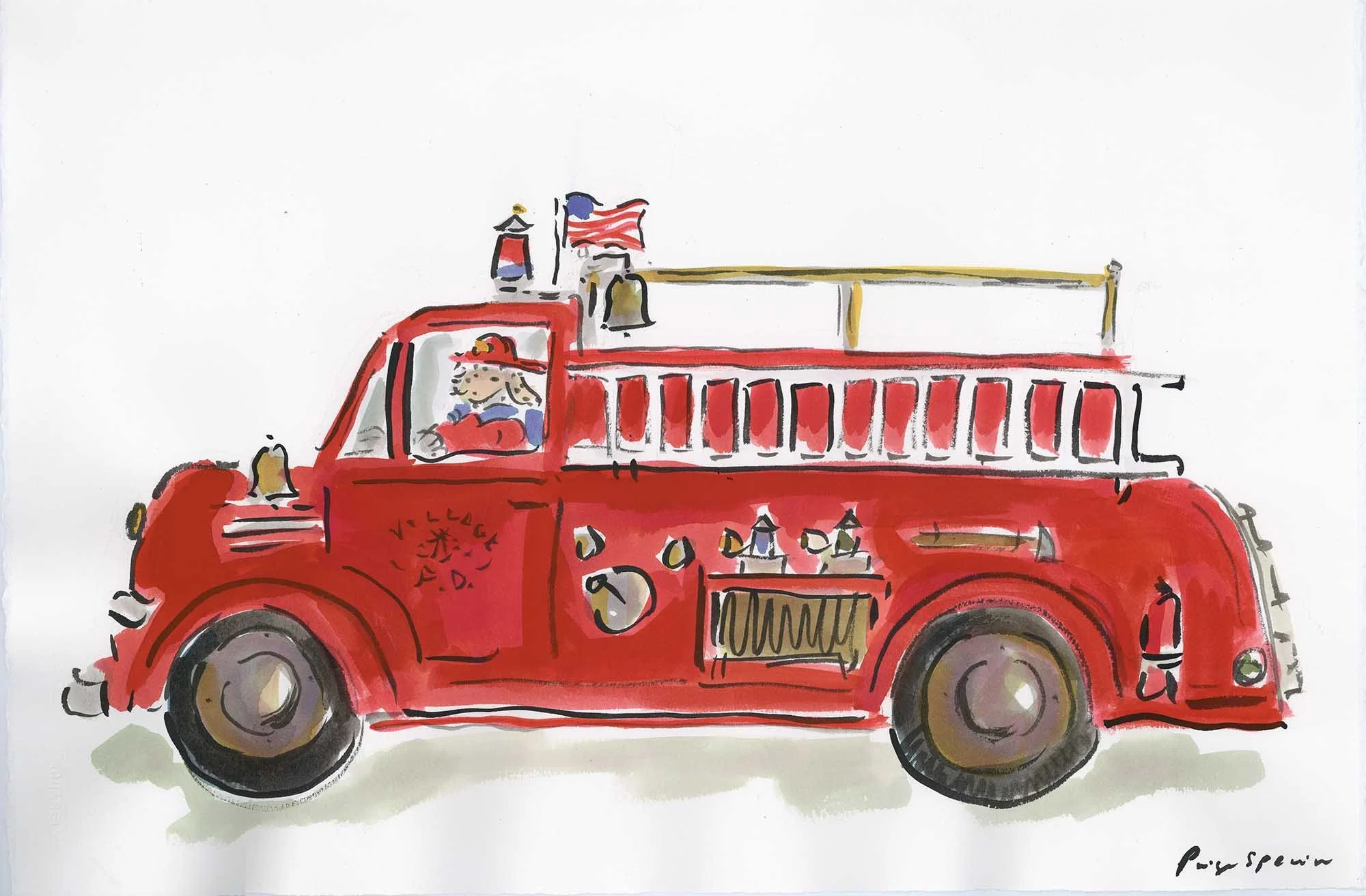Firetruck Pup