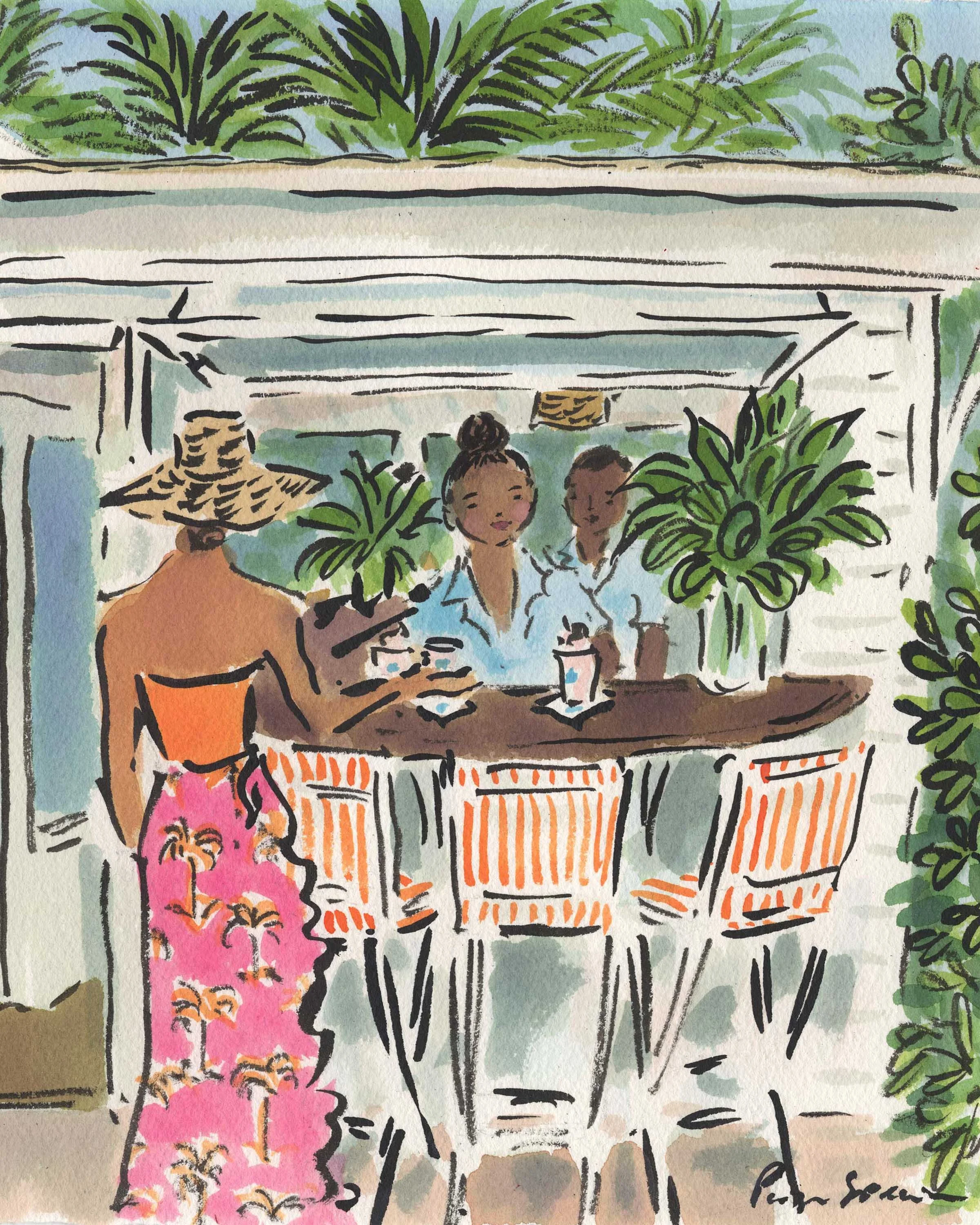 Dunmore Bar Print 8 x 10