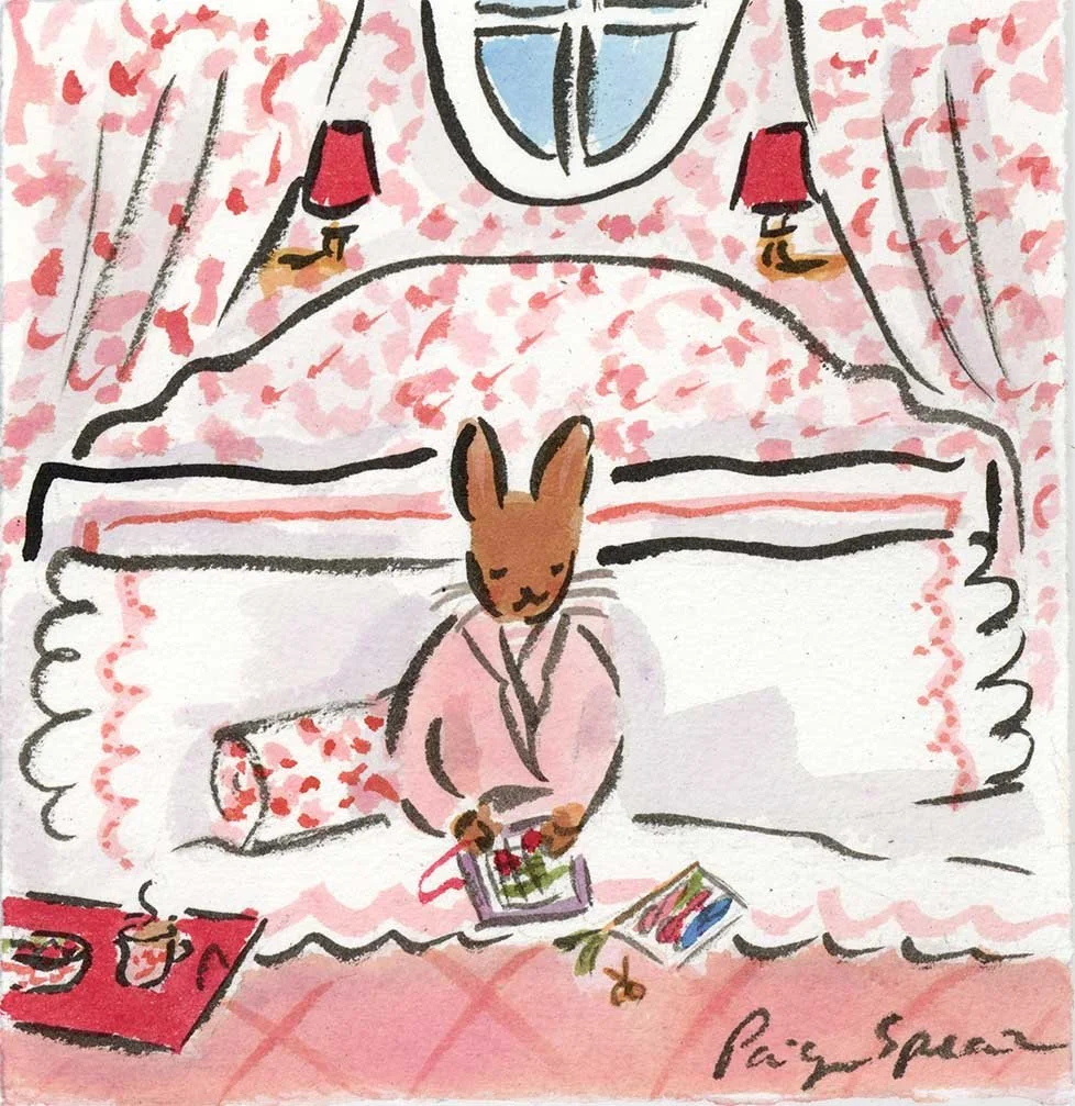 blush needlepointing in bed.jpg