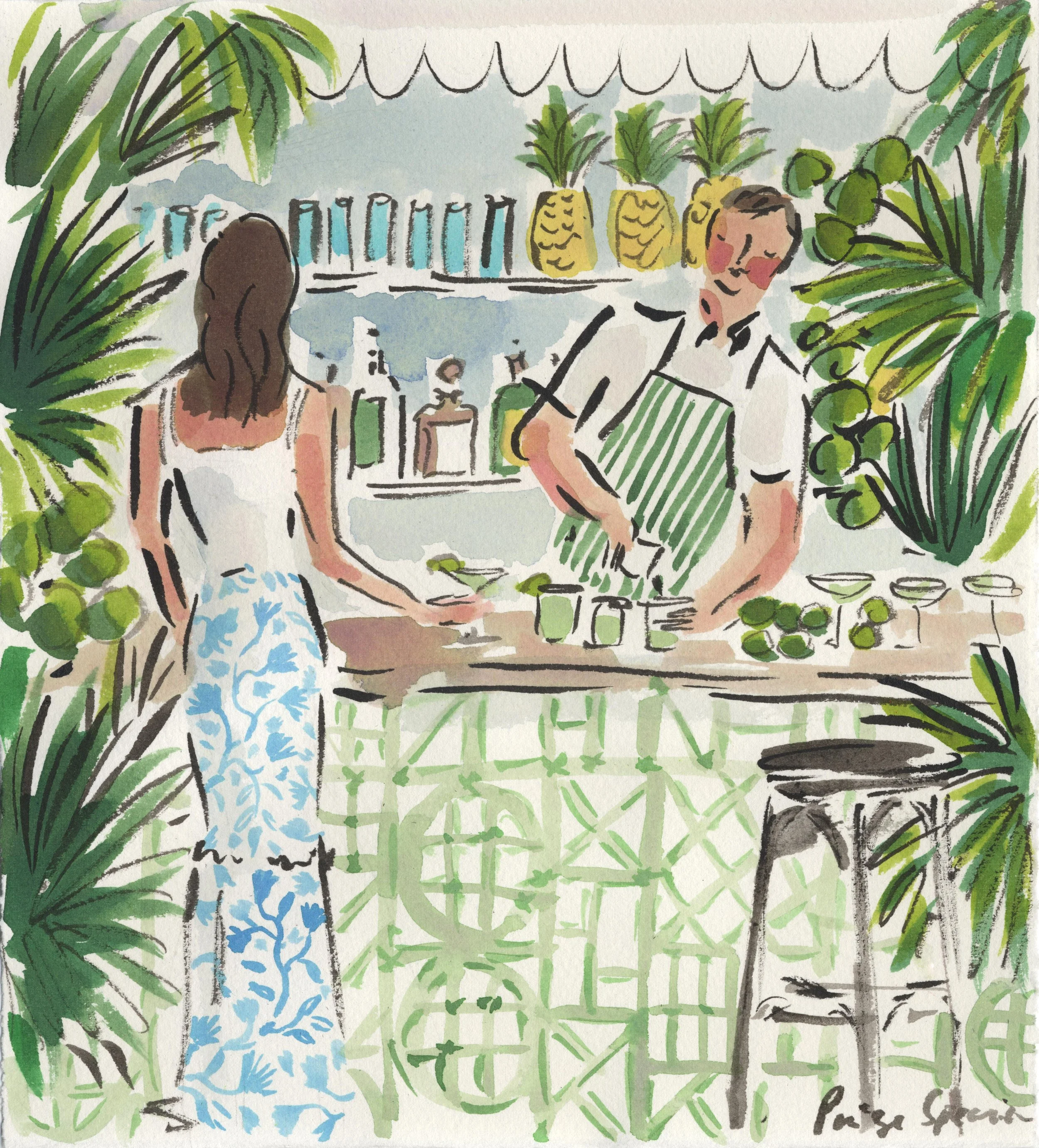 Margarita Bar 9 x 10