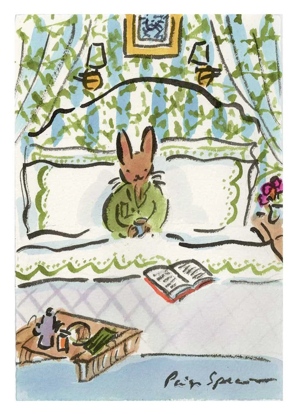 Petite Déjeuner Bunny (SOLD)