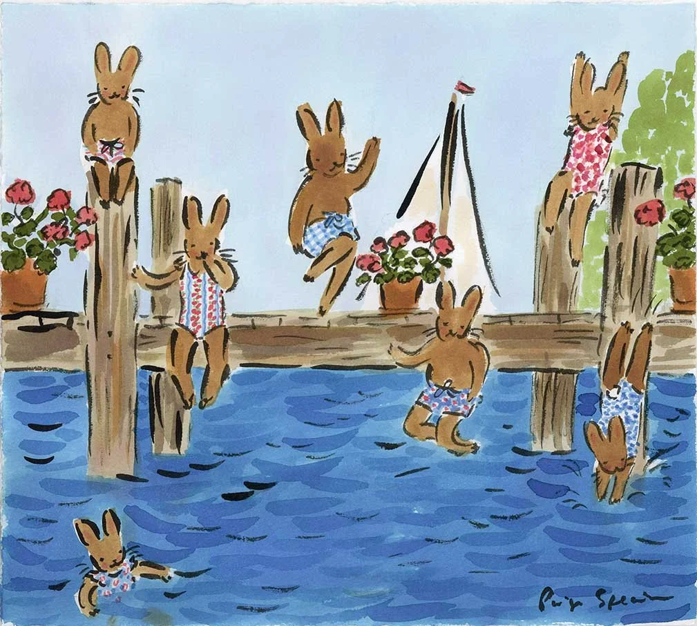Dock Jump Bunnies (SOLD)