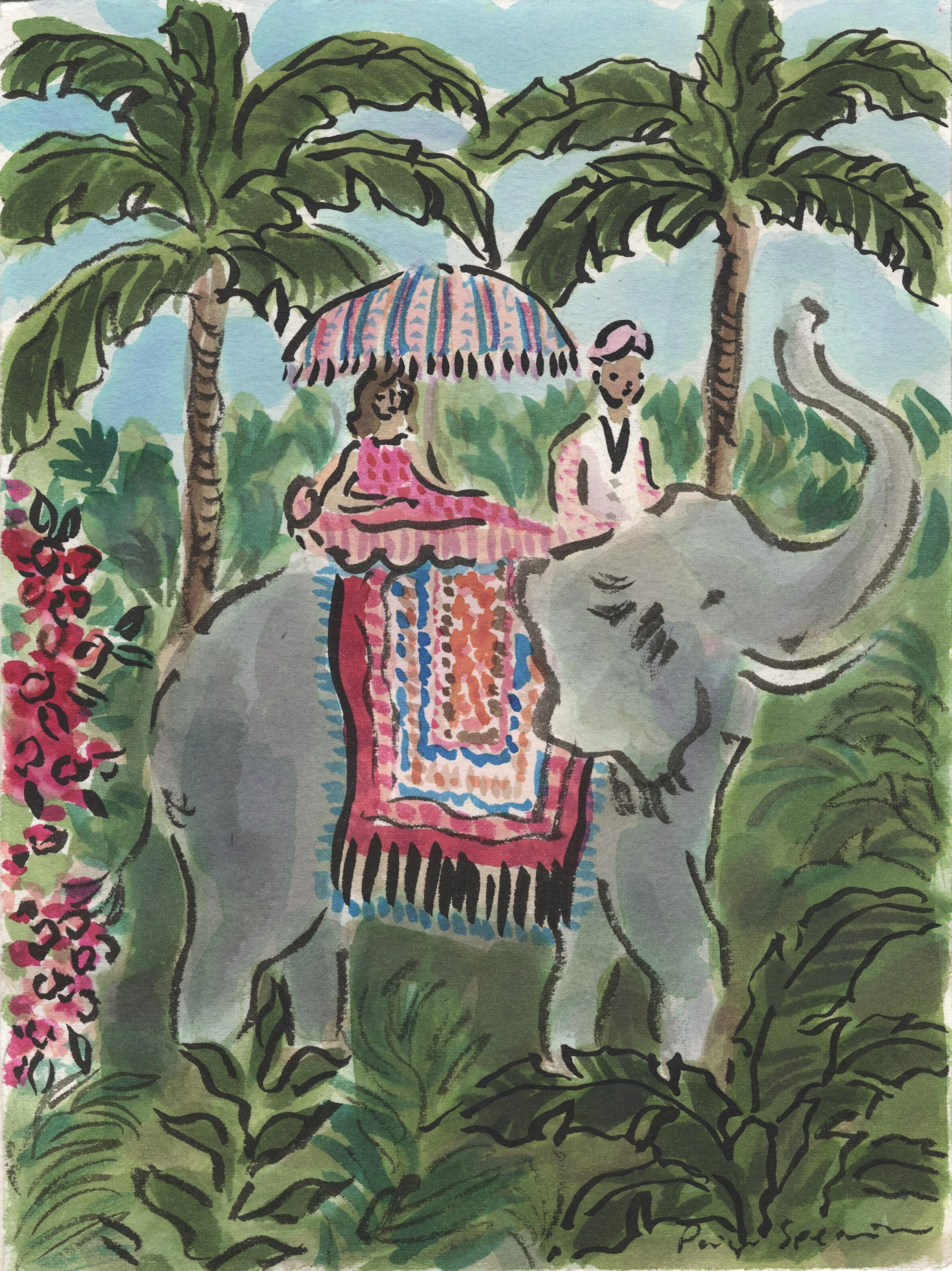 Elephant  Safari (SOLD)