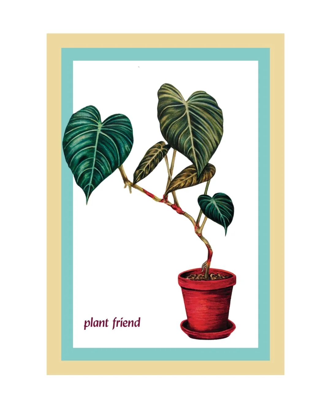 Ansichtkaart 'Plant Friend'