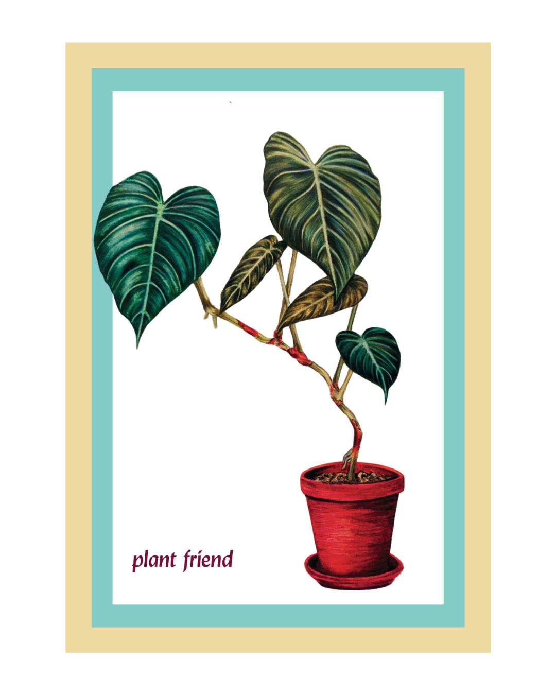 Ansichtkaart 'Plant Friend'