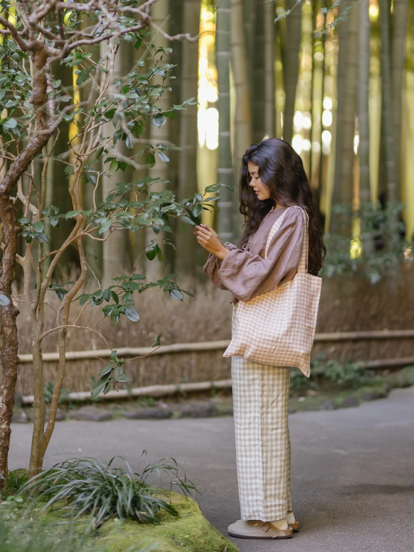 a slow walk, a pause by something green, a little bit of sun slipping through

these are the days we design for, when you&rsquo;re not thinking about what you&rsquo;re wearing, but you still feel like yourself in it

soft fabrics, easy shapes, pieces