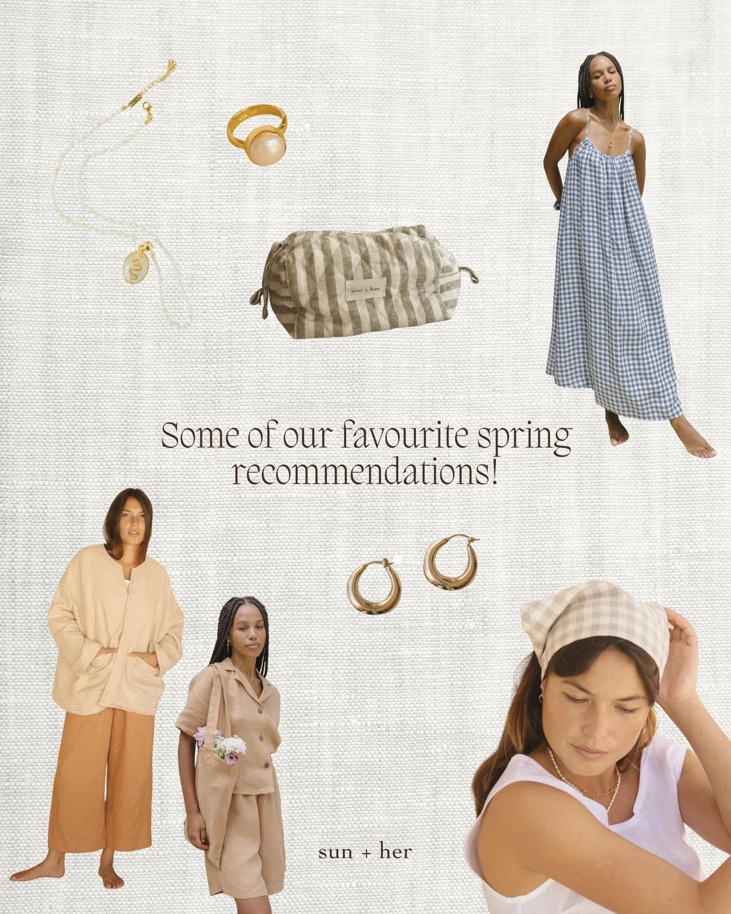 some of our favourite spring recommendations, little things we&rsquo;ve been reaching for lately!🌼