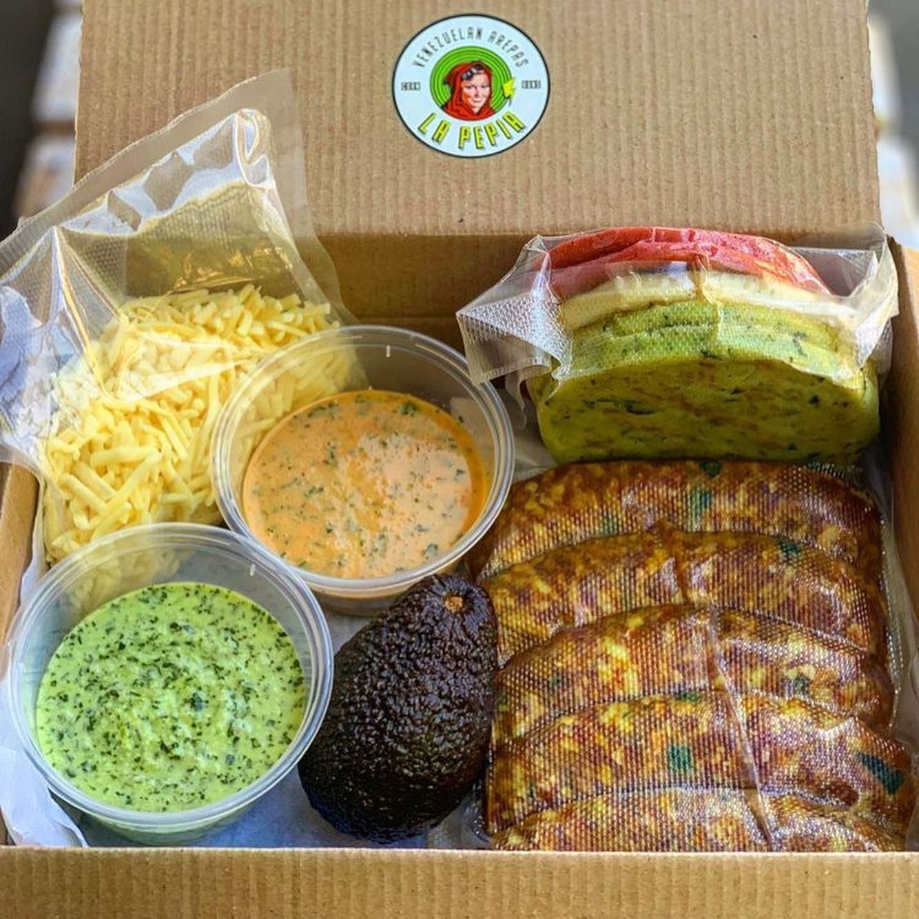 ⚡️🚨DIY KITS ORDERS ARE OPEN FOR THIS FRIDAY DELIVERY 🚨⚡️

As we promised we will be delivering our DIY KITS this Friday 📦 place your order today 👉 through (DM)

The pinga chorizo kit includes;

▪️5 x Rainbow Arepas -
▪️5 x La Pepiá Venezuelan Ch