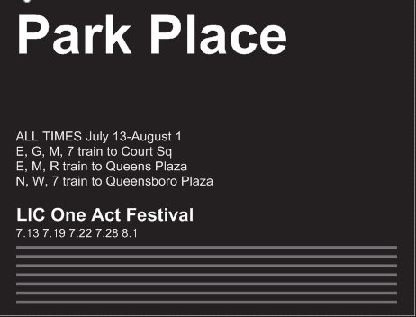 Park Place at the LIC One Act Festival