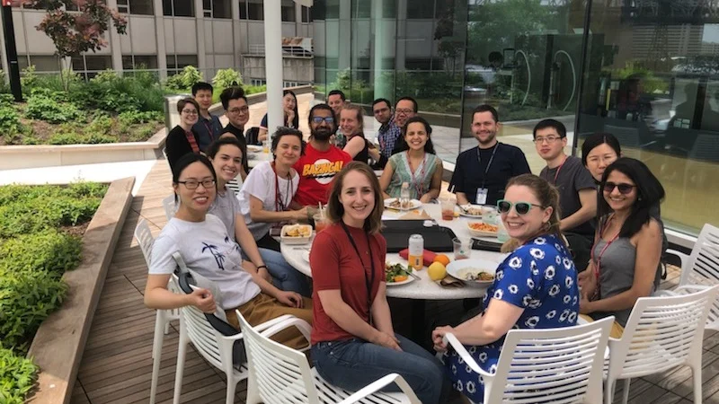 Lunch with Rock Lab at Rockefeller University