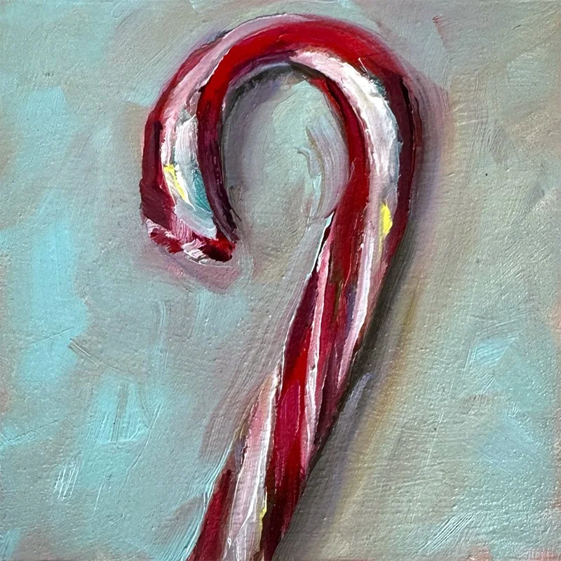 kims mith fine art_original oil painting_candy cane_4x4x.75_cropped.jpg