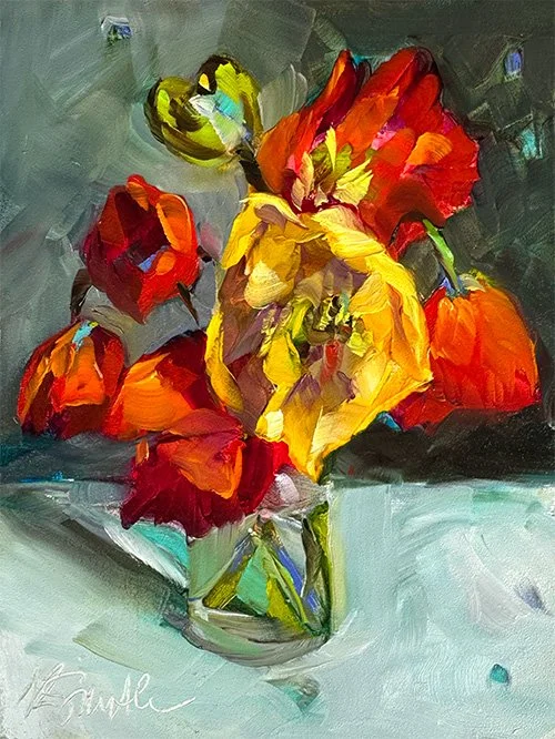 kim smith fine art_original oil painting_poppies_just be_6x8x2_cropped.jpg