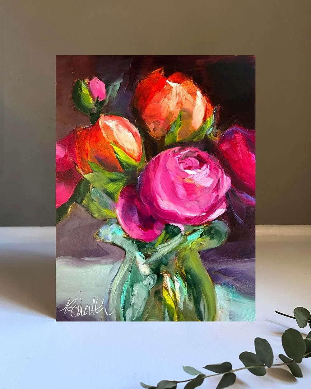 29.9.4_kim smith fine art_original oil painting_ranunculus_dance with me_6x8x2insitu-1.jpg
