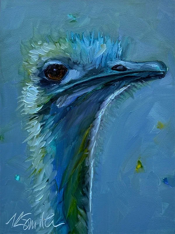 26.10.22_kim smith fine art_original oil painting_ostrich_vivian_6x8x2_cropped.jpg