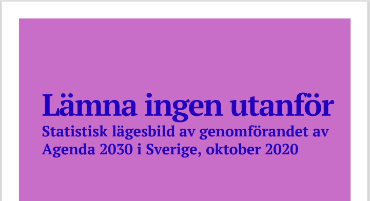 Klimatsossarna tipsar: Lämna ingen utanför!