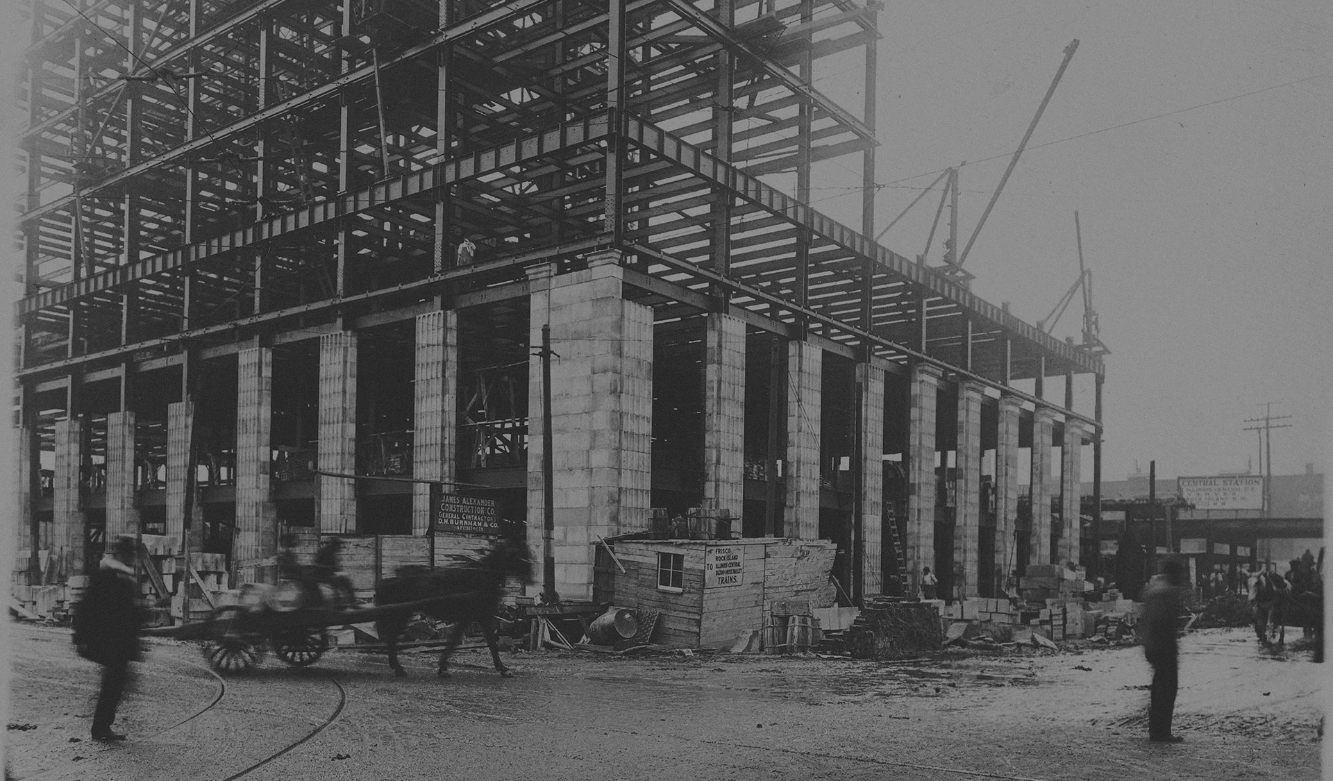 Construction of Grand Central Station • Nov. 29, 1913