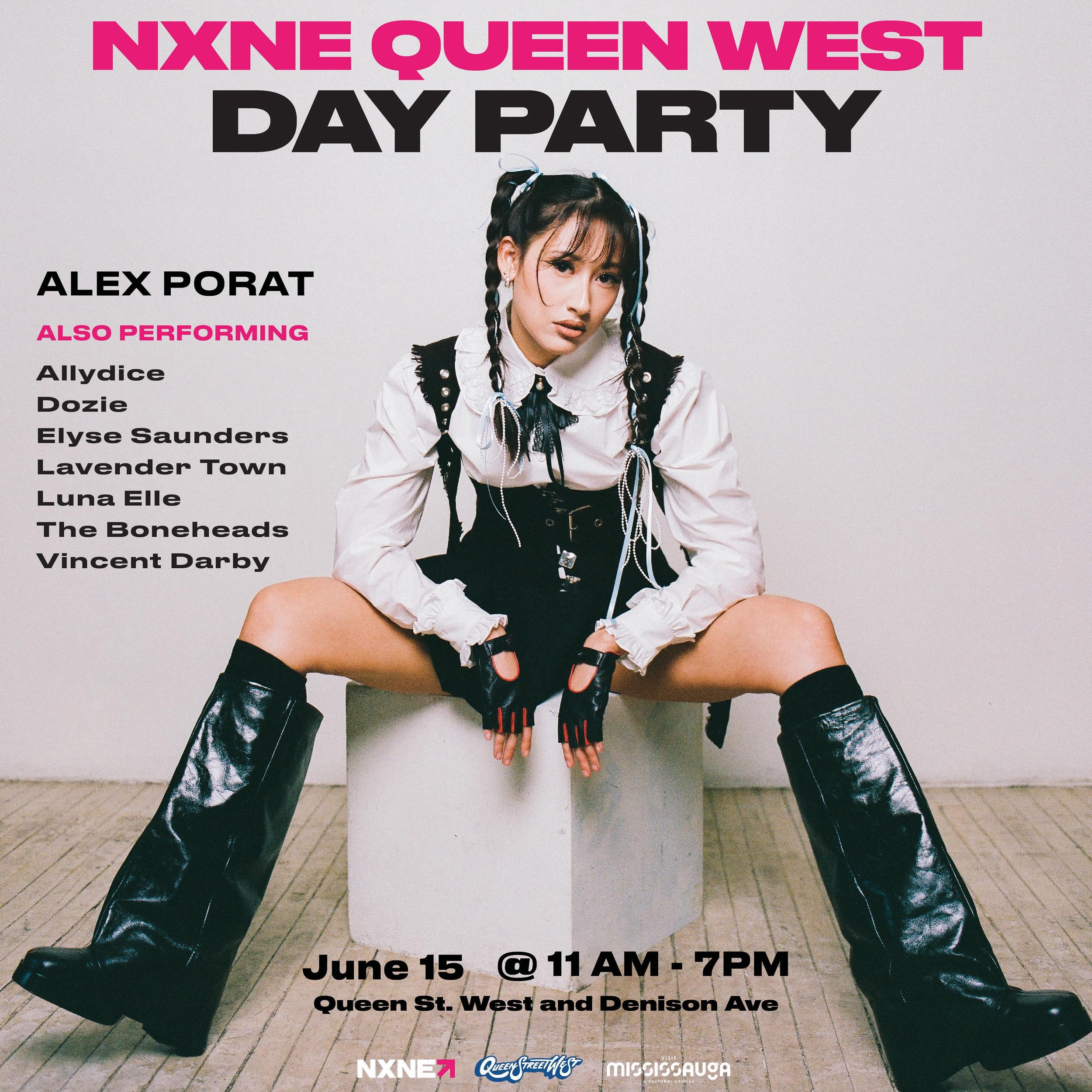 You&rsquo;re Invited to the NXNE Queen West Day Party. ☀️

On June 15 from 11 AM - 7 PM, join NXNE for an all-day outdoor festival celebrating music, art, and the electric community of the Queen West neighbourhood. Featuring performances from headlin
