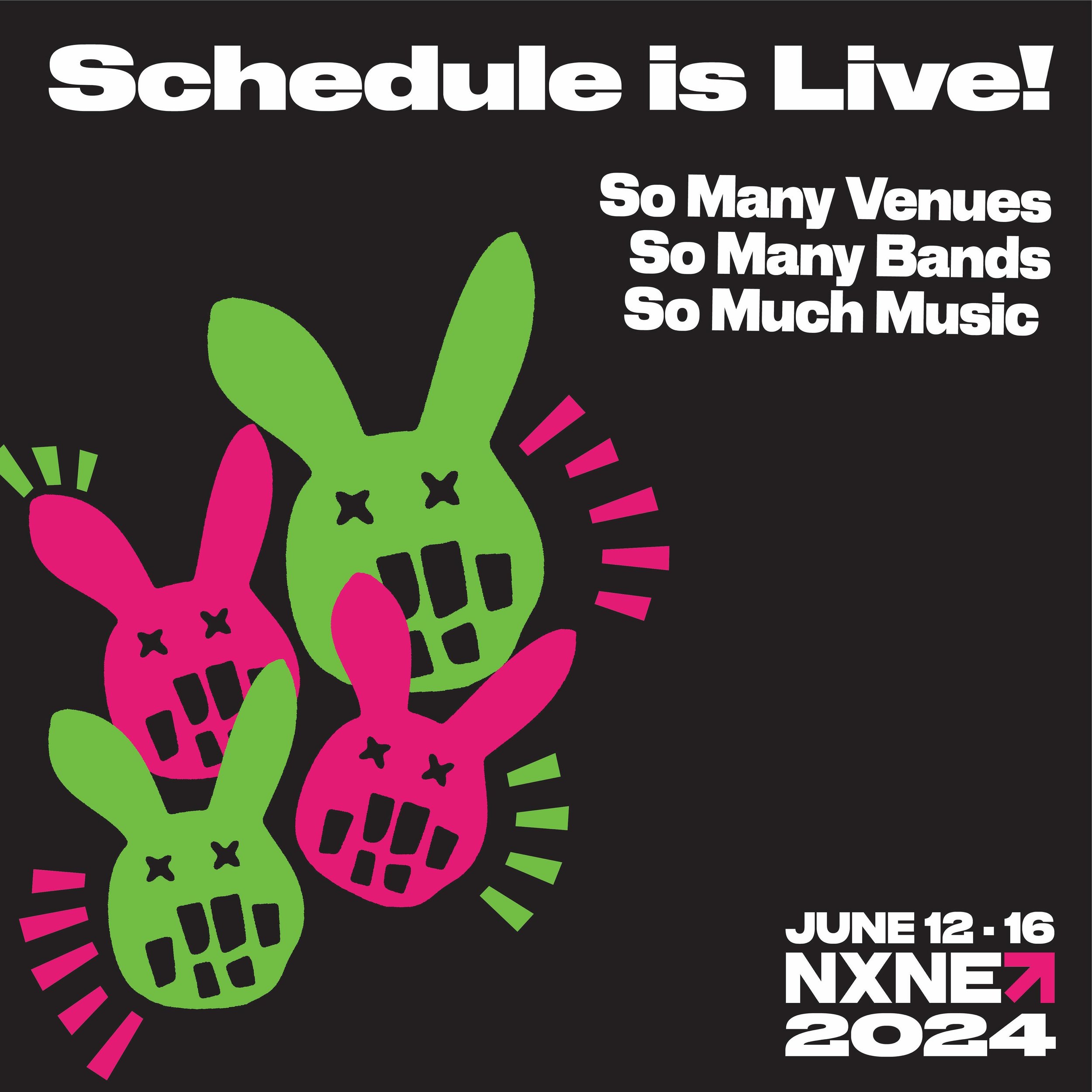 Babe, wake up! NXNE dropped their official 2024 schedule. ❤️&zwj;🔥 From Wednesday, June 12 to Sunday, June 16, you won&rsquo;t want to miss a MINUTE of #NXNE2024. Head to our website to plan the BEST five days of your summer.