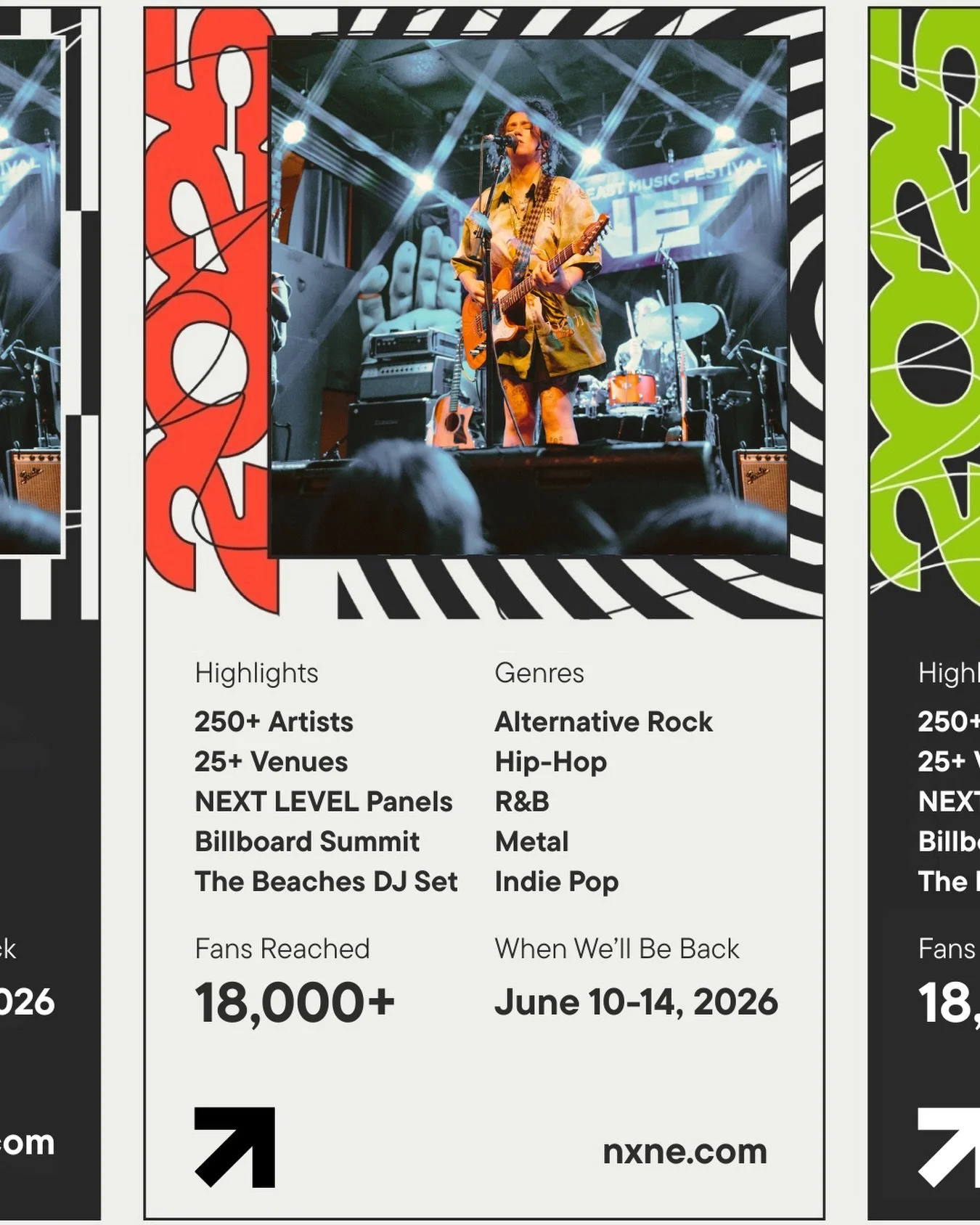 Wrapping up 2025 and we still can&rsquo;t get over what an incredible year it was! ✨

NXNE 2025 brought 250+ artists to 25+ venues across Toronto&hellip; plus so many unforgettable moments along the way 🎶🩷

Thank you for celebrating music with us &
